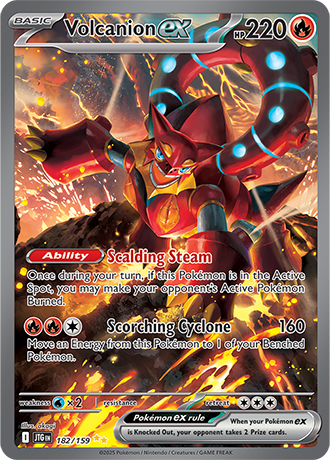 182/159 - Volcanion Ex (Special Illustration Rare)