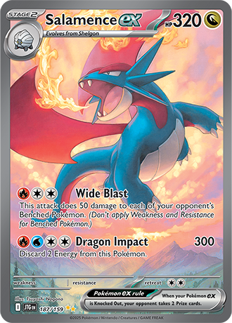 187/159 - Salamence Ex (Special Illustration Rare)