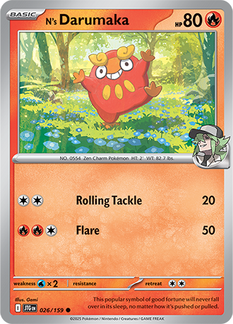 026/159 - N's Darumaka
