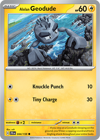 044/159 - Alolan Geodude