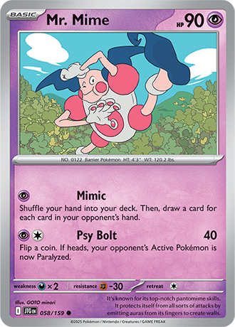 058/159 - Mr. Mime