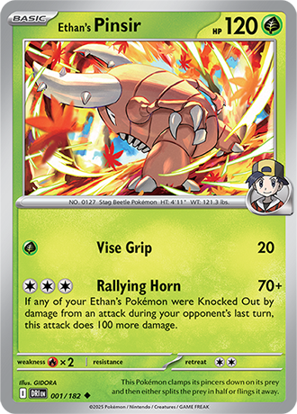 001/182 - Ethan's Pinsir