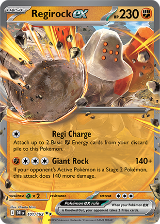 101/182 Regirock Ex