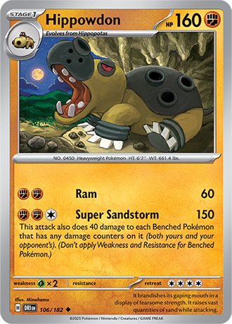 106/182 - Hippowdon