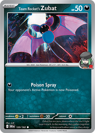 120/182 - Team Rocket's Zubat