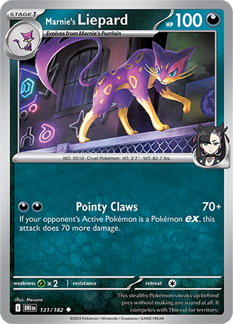 131/182 - Marnie's Liepard
