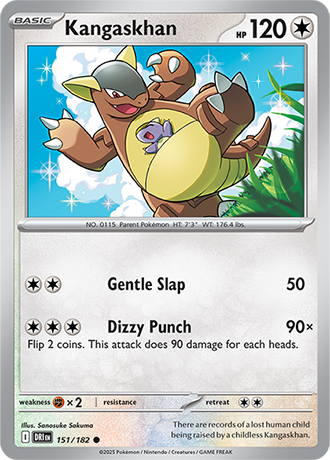 151/182 - Kangaskhan