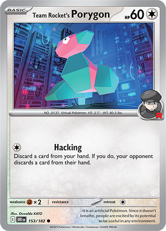 153/182 - Team Rocket's Porygon