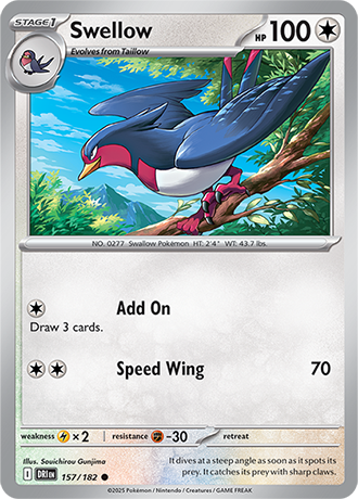 157/182 - Swellow