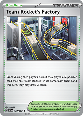 173/182 - Team Rocket's Factory