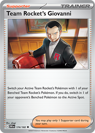 174/182 - Team Rocket's Giovanni