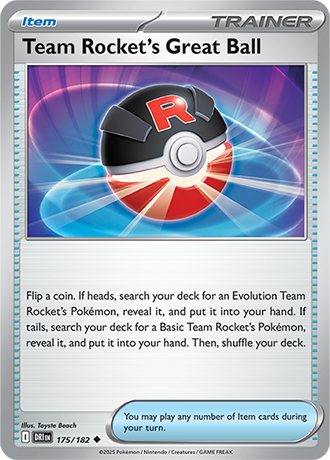 175/182 - Team Rocket's Great Ball