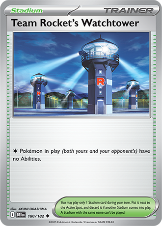 180/182 - Team Rocket's Watchtower