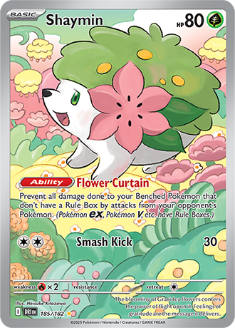 185/182 - Shaymin (Illustration Rare)