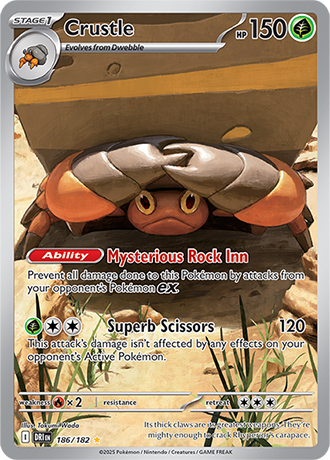 186/182 - Crustle (Illustration Rare)