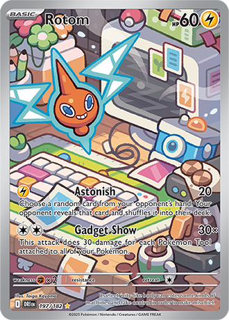 197/182 - Rotom (Illustration Rare)