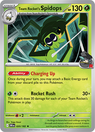 020/182 - Team Rocket's Spidops