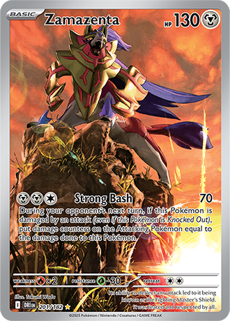 201/182 - Zamazenta (Illustration Rare)