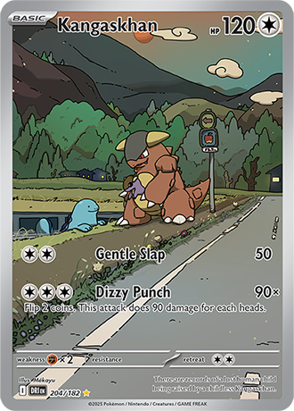 204/182 - Kangaskhan (Illustration Rare)