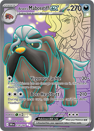 218/182 - Arven's Mabosstiff (Ultra Rare)