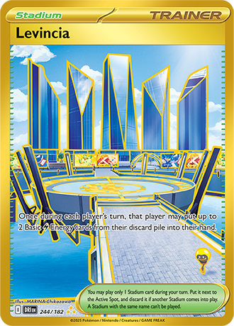 244/182 - Levincia (Hyper Rare)