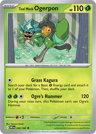 026/182 - Team Mask Ogerpon
