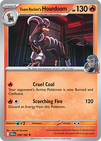 038/182 - Team Rocket's Houndoom