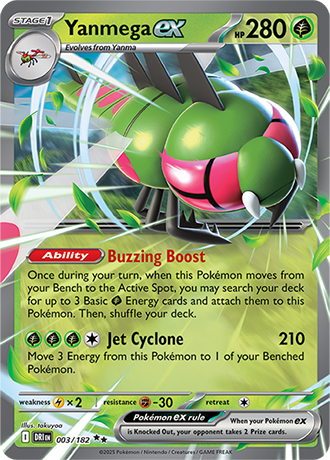 003/182 - Yanmega Ex