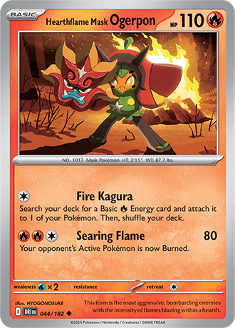 044/182 - Hearthflame Mask Ogerpon