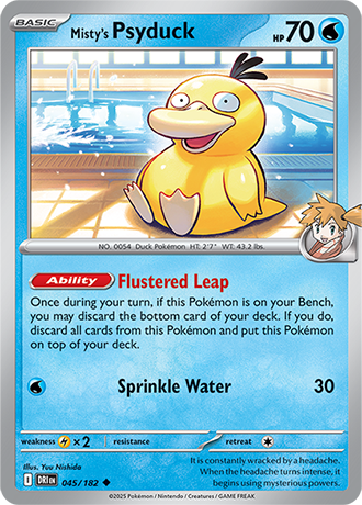 045/182 - Misty's Psyduck