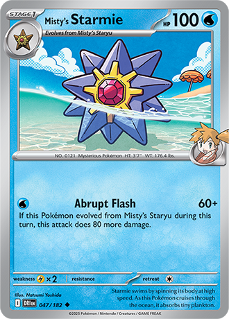 047/182 - Misty's Starmie