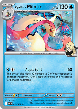 053/182 - Cynthia's Milotic
