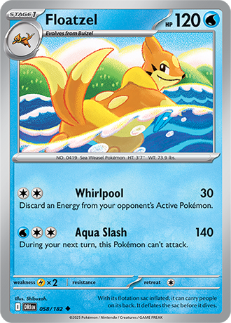 058/182 - Floatzel