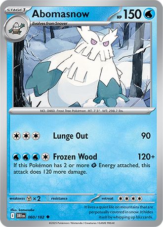060/182 - Abomasnow