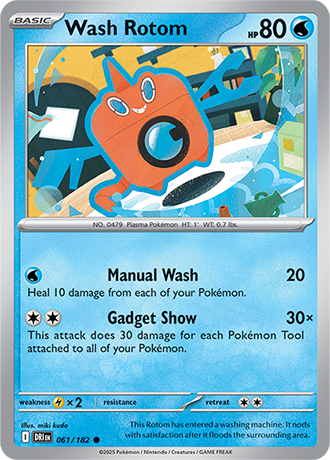 061/182 - Wash Rotom