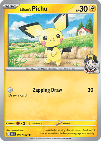 071/182 - Ethan's Pichu