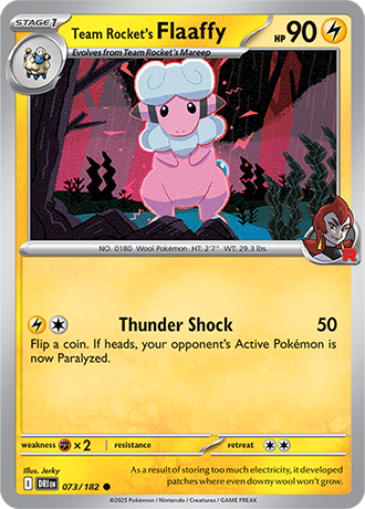 073/182 - Team Rocket's Flaaffy