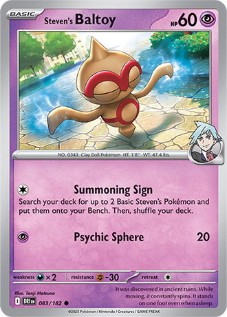 083/182 - Steven's Baltoy