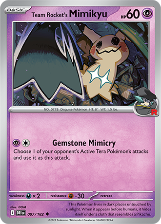 087/182 - Team Rocket's Mimikyu