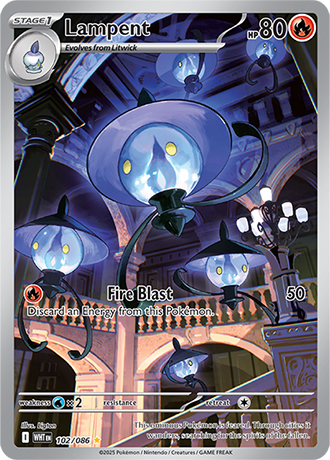 102/086 - Lampent (Illustration Rare)