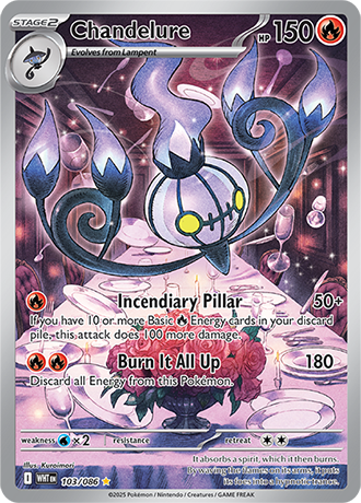 103/086 - Chandelure (Illustration Rare)