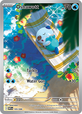 105/086 - Oshawott (Illustration Rare)