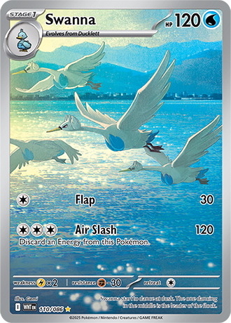 110/086 - Swanna (Illustration Rare)