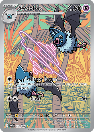120/086 - Swoobat (Illustration Rare)