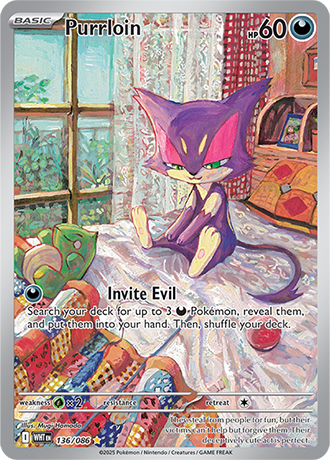 136/086 - Purrloin (Illustration Rare)