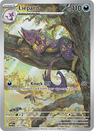 137/086 - Liepard (Illustration Rare)