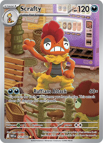 139/086 - Scrafty (Illustration Rare)