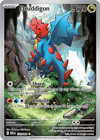 151/086 - Druddigon (Illustration Rare)