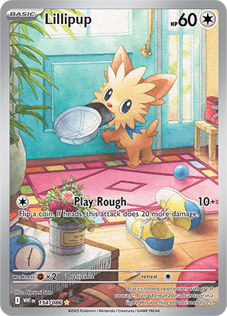154/086 - Lillipup (Illustration Rare)