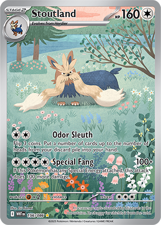 156/086 - Stoutland (Illustration Rare)